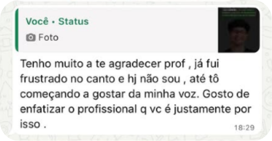 Depoimento da Larissa, mentorada